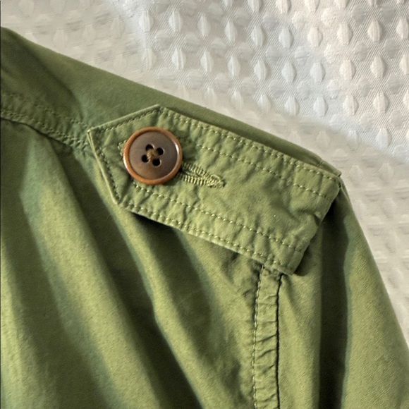 Lucky Brand Olive Green Utility Jacket with Waist Drawstring Size XSMALL - Picture 3 of 8